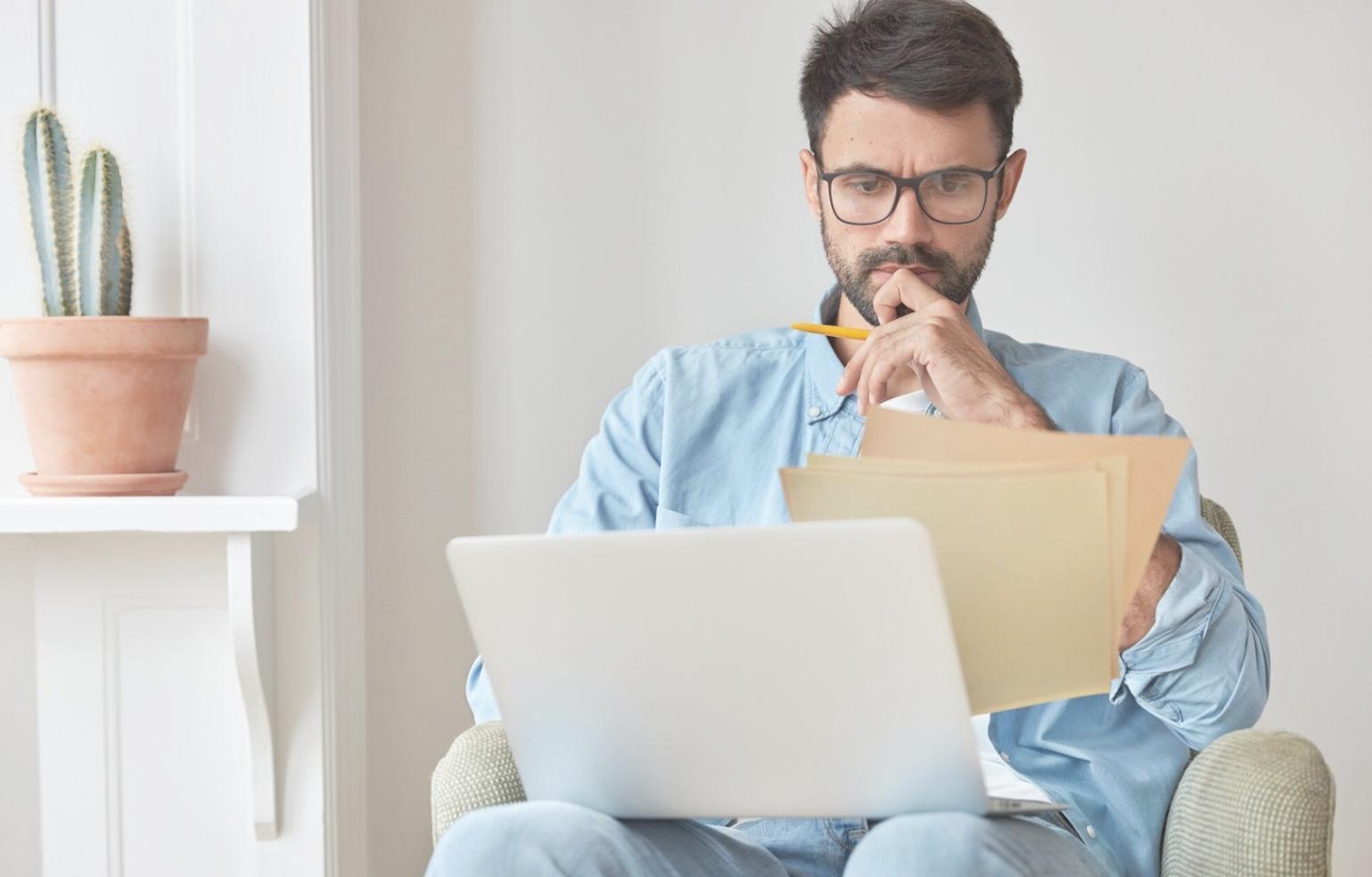 Business budget planning workspace